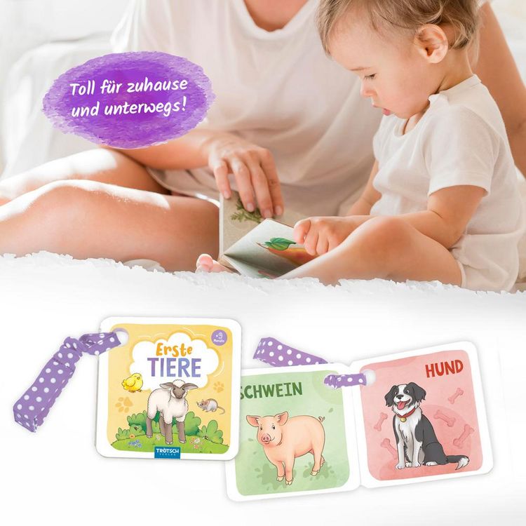 Produktbild: Tr&ouml;tsch Buggy-Buch Erste Tiere