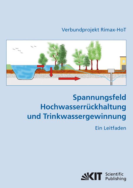 Produktbild: Spannungsfeld Hochwasserr&uuml;ckhaltung und Trinkwassergewinnung : ein Leitfaden; [Verbundprojekt Rimax-HoT]