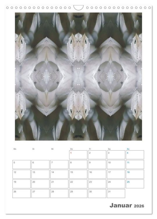 Produktbild: Axis Mater Naturae (Wandkalender 2026 DIN A3 hoch), CALVENDO Monatskalender