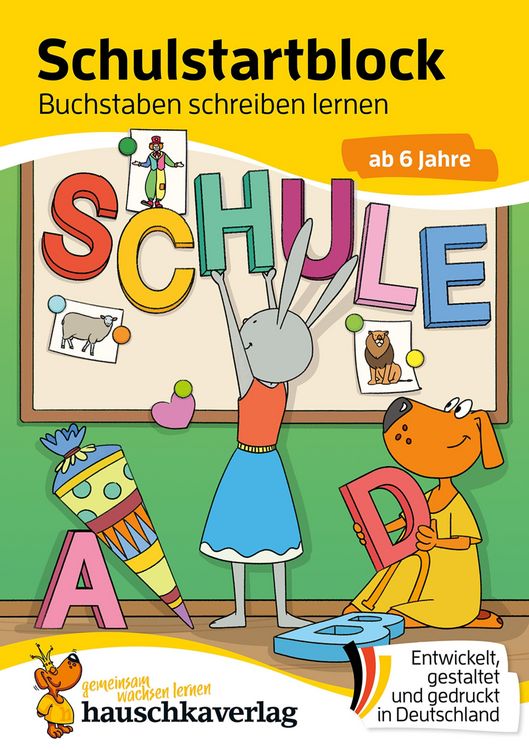 Produktbild: Schulstart-Block ab 6 Jahre - Buchstaben schreiben lernen