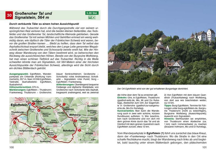 Produktbild: ROTHER Wanderf&uuml;hrer Fr&auml;nkische Schweiz. 50 Touren im Frankenjura &ndash; mit Oberem Maintal, Hersbrucker Schweiz und N&uuml;rnberger Land