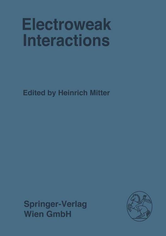 Produktbild: Electroweak Interactions