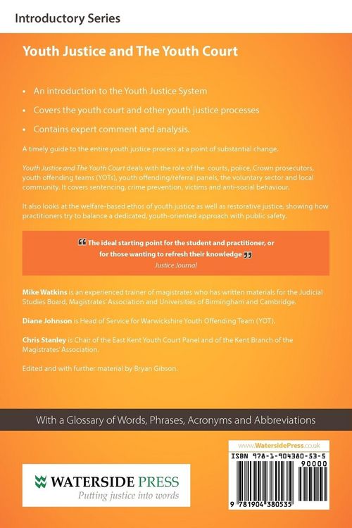 Produktbild: Youth Justice & the Youth Court