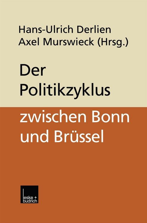 Produktbild: Der Politikzyklus zwischen Bonn und Br&uuml;ssel