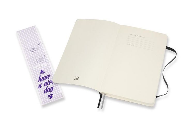 Produktbild: Moleskine Notizbuch Large/A5, Liniert, Erweiterte Seitenanzahl, Schwarz