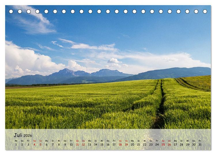 Produktbild: Unser Berchtesgadener Land (Tischkalender 2026 DIN A5 quer), CALVENDO Monatskalender