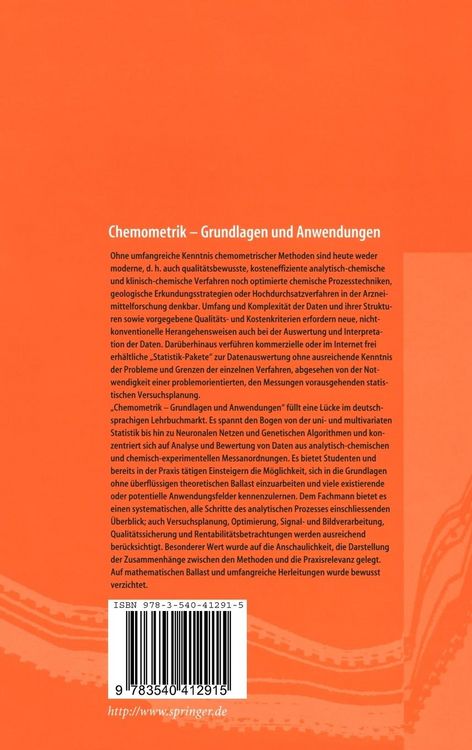 Produktbild: Chemometrik