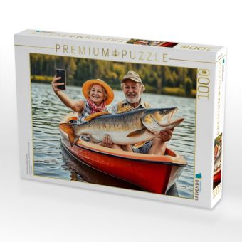 Produktbild: CALVENDO Puzzle Petri Heil und bitte laecheln | 1000 Teile Lege-Gr&ouml;&szlig;e 64x48cm Foto-Puzzle f&uuml;r gl&uuml;ckliche Stunden