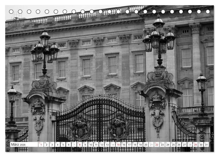 Produktbild: London Stadt an der Themse (Tischkalender 2026 DIN A5 quer), CALVENDO Monatskalender
