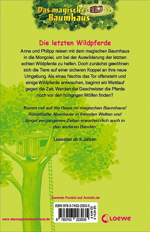 Produktbild: Das magische Baumhaus (Band 63) - Die letzten Wildpferde