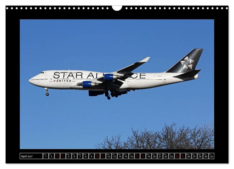 Produktbild: 747 Queen of the Skies (Wall Calendar 2027 DIN A3 landscape), CALVENDO 12 Month Wall Calendar