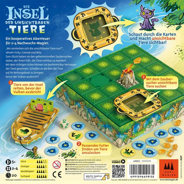 Produktbild: Die Insel der unsichtbaren Tiere