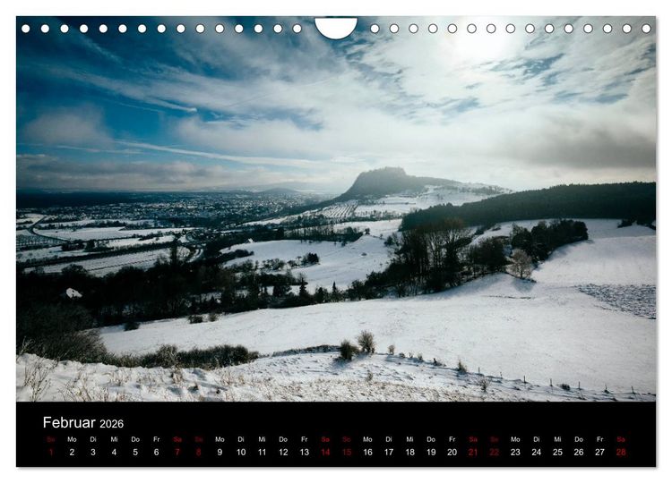 Produktbild: Der Hegau - Wanderparadies am westlichen Bodensee (Wandkalender 2026 DIN A4 quer), CALVENDO Monatskalender