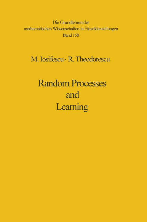 Produktbild: Random Processes and Learning