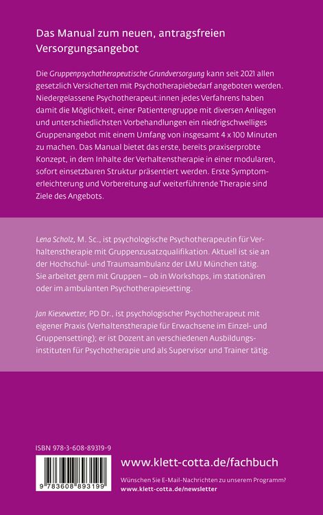 Produktbild: Gruppentherapeutische Grundversorgung (Leben Lernen, Bd. 345)