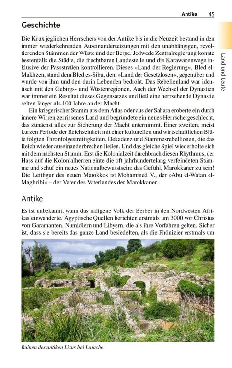 Produktbild: TRESCHER Reisef&uuml;hrer Marokko