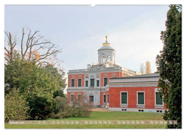 Produktbild: Potsdam an der Havel (hochwertiger Premium Wandkalender 2026 DIN A2 quer), Kunstdruck in Hochglanz