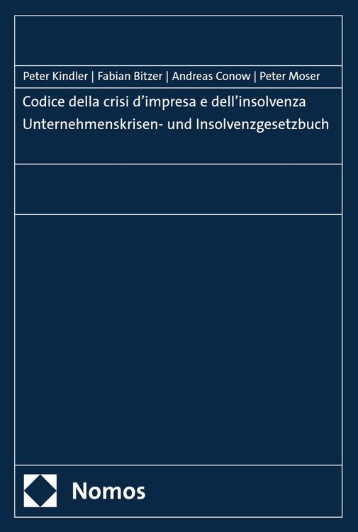 Produktbild: Codice della crisi d'impresa e dell'insolvenza | Unternehmenskrisen- und Insolvenzgesetzbuch