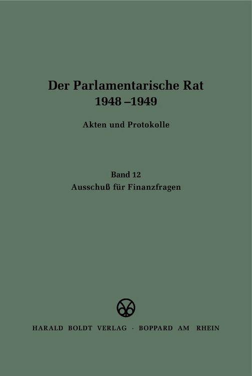 Produktbild: Ausschu&szlig; f&uuml;r Finanzfragen