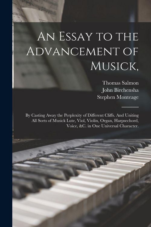 Produktbild: An Essay to the Advancement of Musick,