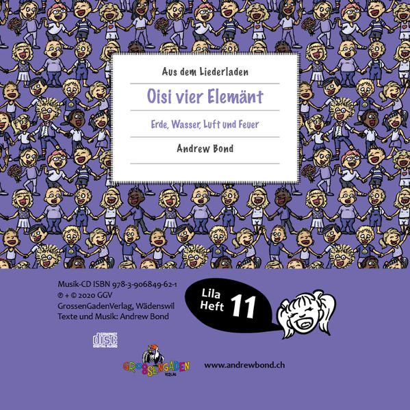 Produktbild: LILA11 Oisi vier Elem&auml;nt, CD