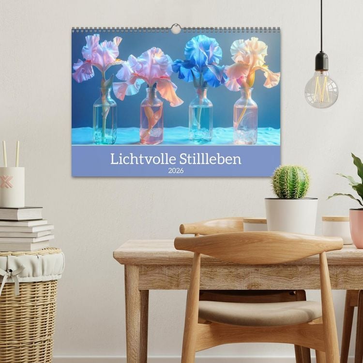 Produktbild: Lichtvolle Stillleben (Wandkalender 2026 DIN A3 quer), CALVENDO Monatskalender