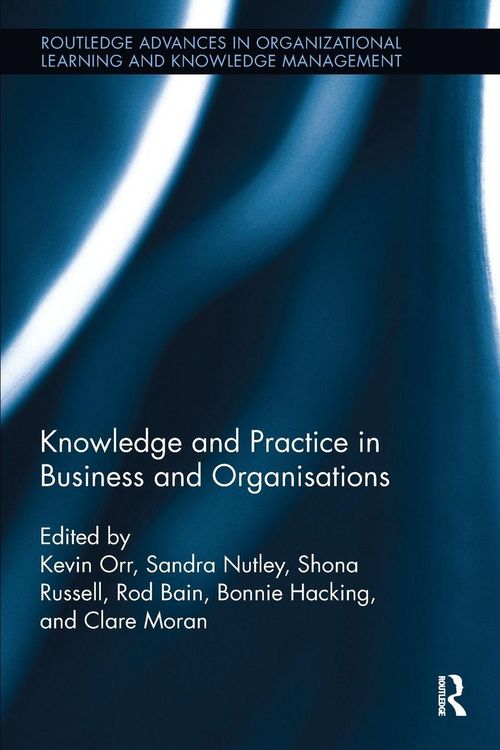 Produktbild: Knowledge and Practice in Business and Organisations