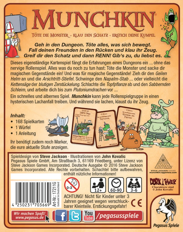 Produktbild: Munchkin (Kartenspiel)