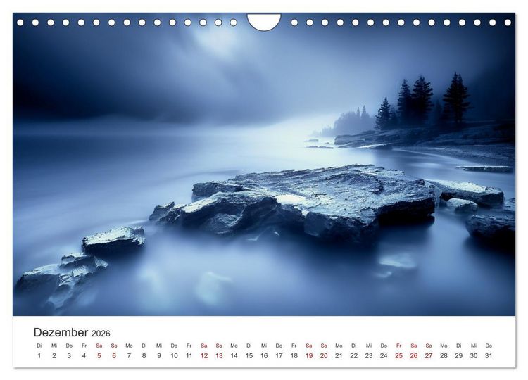 Produktbild: Die Seele Alaskas - Gew&auml;sser des Nordens (Wandkalender 2026 DIN A4 quer), CALVENDO Monatskalender