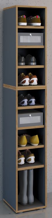 Produktbild: Holz Regal Schuhschrank Schuhregal Salia B30