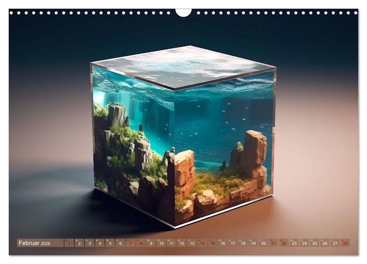 Produktbild: Schneekugel war gestern (Wandkalender 2026 DIN A3 quer), CALVENDO Monatskalender