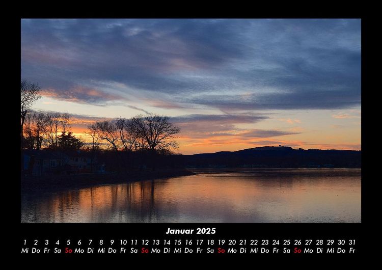 Produktbild: Seeblick 2025 Fotokalender DIN A3