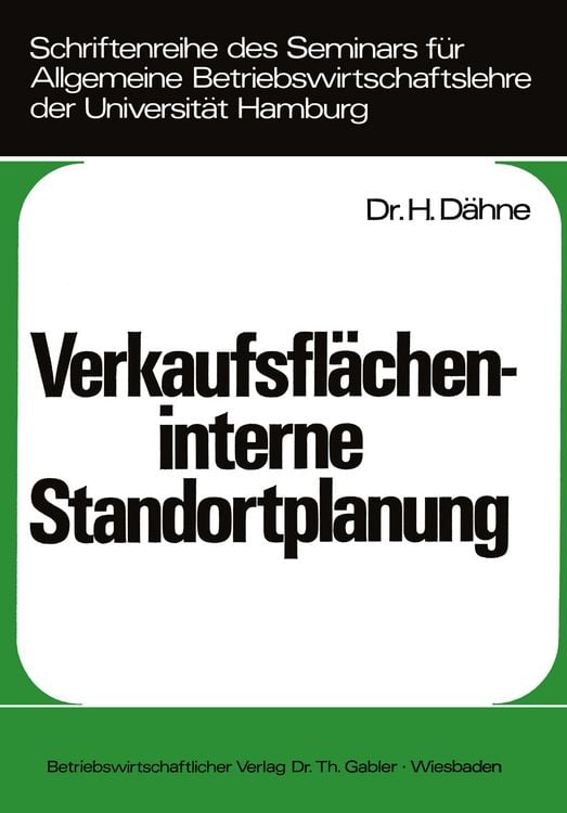 Produktbild: Verkaufsfl&auml;cheninterne Standortplanung