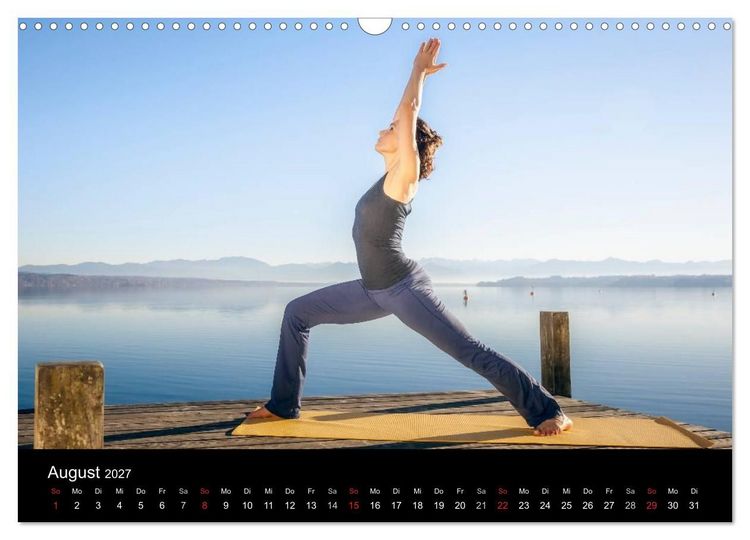 Produktbild: Yoga (Wandkalender 2027 DIN A3 quer), CALVENDO Monatskalender