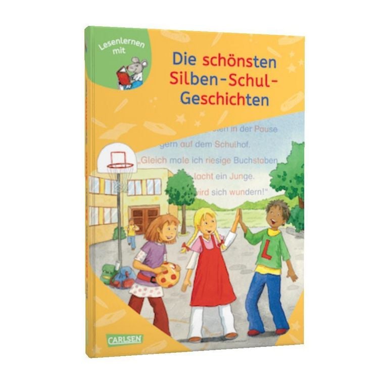 Produktbild: LESEMAUS zum Lesenlernen Sammelb&auml;nde: 6er Sammelband: Die sch&ouml;nsten Silben-Schul-Geschichten