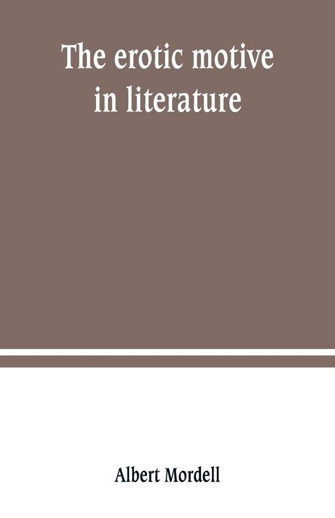Produktbild: The erotic motive in literature