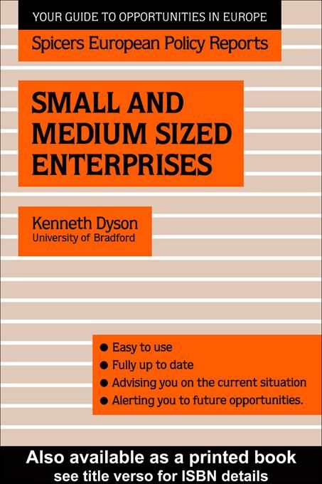 Produktbild: Small and Medium Sized Enterprises