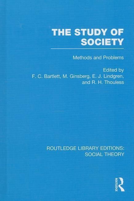 Produktbild: The Study of Society