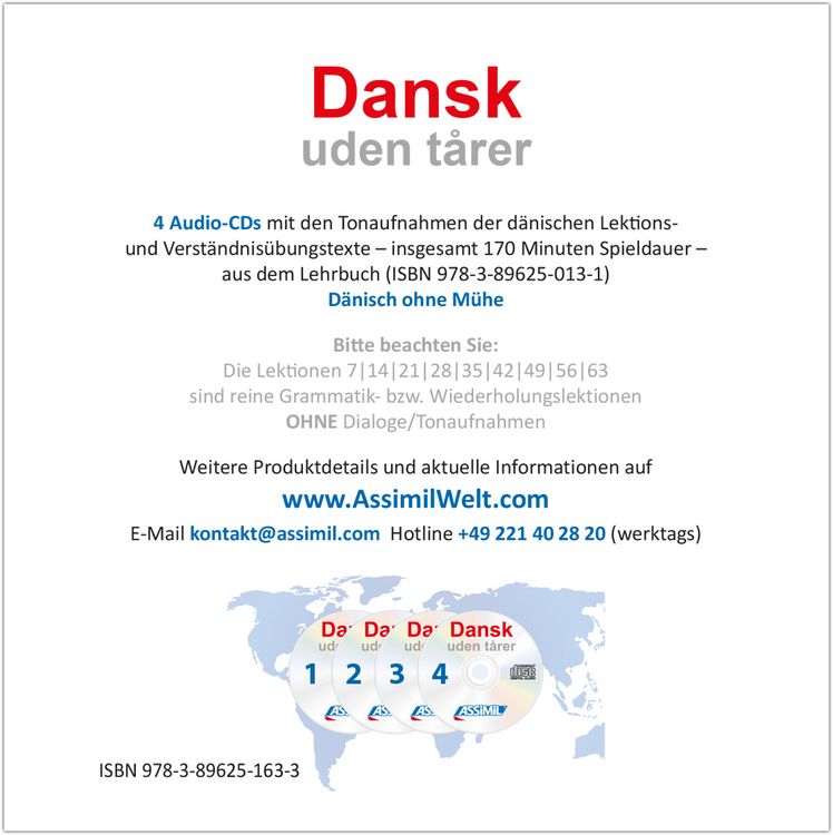 Produktbild: ASSiMiL D&auml;nisch ohne M&uuml;he - Audio-CDs