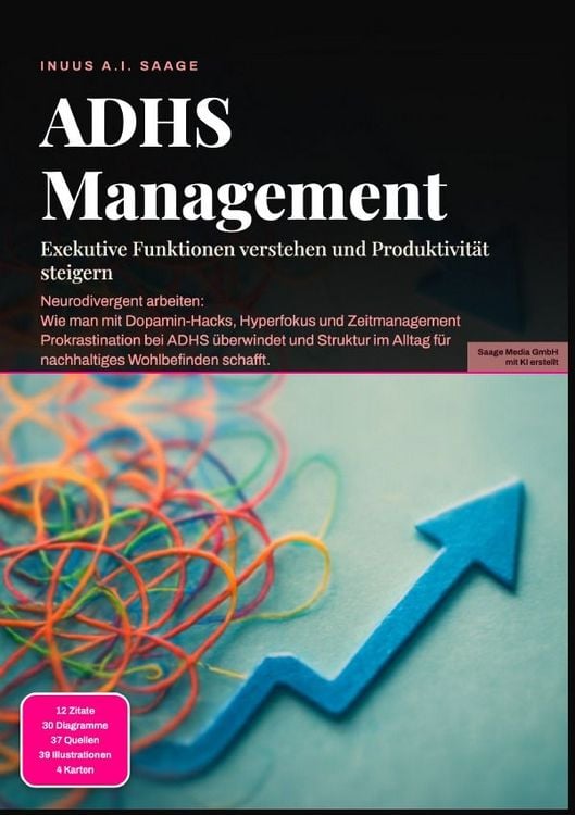 Produktbild: ADHS Management: Exekutive Funktionen verstehen und Produktivit&auml;t steigern