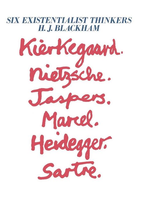 Produktbild: Six Existentialist Thinkers