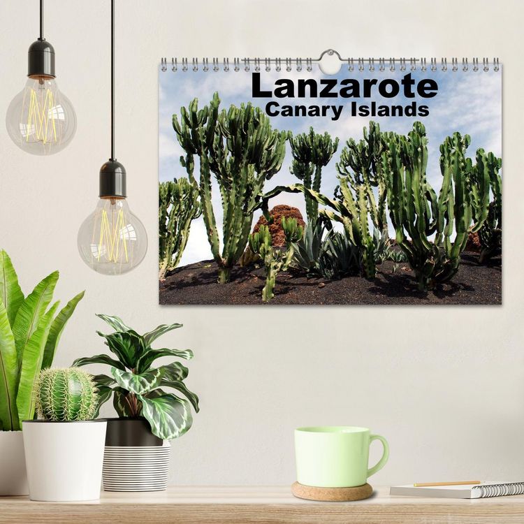 Produktbild: Lanzarote - Canary Islands (Wall Calendar 2026 DIN A4 landscape), CALVENDO 12 Month Wall Calendar