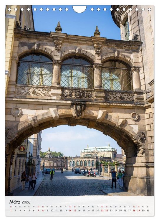 Produktbild: Dresden - Bilder aus Elbflorenz (Wandkalender 2026 DIN A4 hoch), CALVENDO Monatskalender