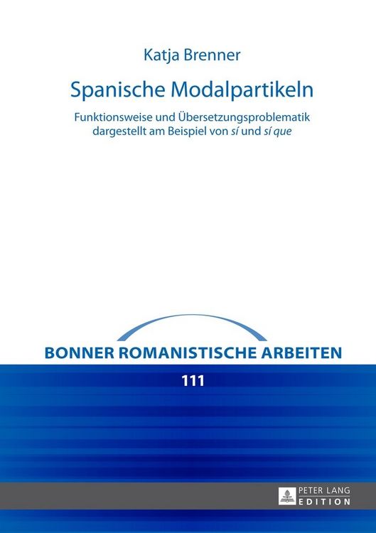 Produktbild: Spanische Modalpartikeln