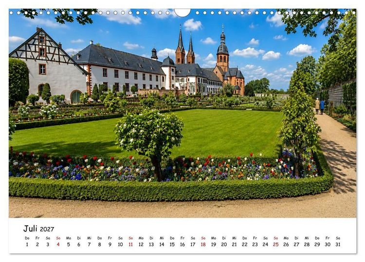 Produktbild: Rund um das Benediktinerkloster Seligenstadt (Wandkalender 2027 DIN A3 quer), CALVENDO Monatskalender