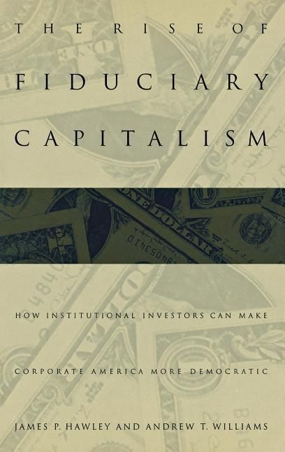 Produktbild: The Rise of Fiduciary Capitalism