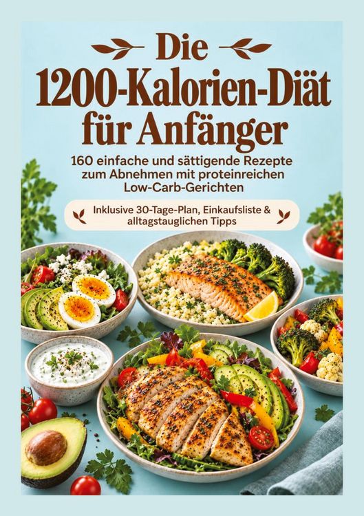 Produktbild: Die 1200-Kalorien-Di&auml;t f&uuml;r Anf&auml;nger
