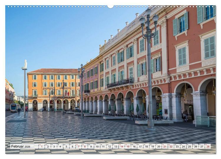 Produktbild: NIZZA Idyllische Impressionen (Wandkalender 2026 DIN A2 quer), CALVENDO Monatskalender