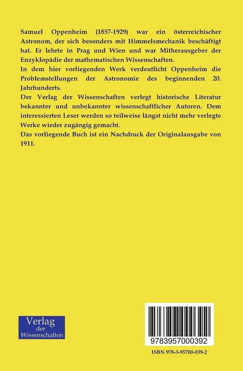 Produktbild: Probleme der modernen Astronomie