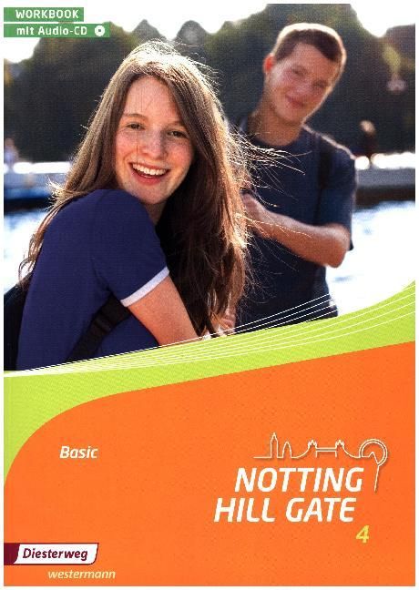 Produktbild: Notting Hill Gate 4. Workbook 4 Basic mit Audio-CD